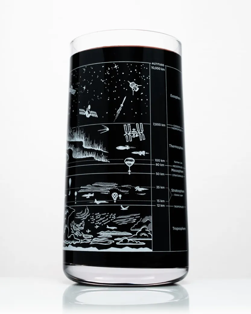 Cognitive Surplus Above the Earth Drinking Glass - Earth Science | * Drinking Glasses | Geology + Earth Science