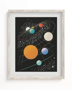 Cognitive Surplus Across the Solar System Museum Print* Wall Art | Astronomy