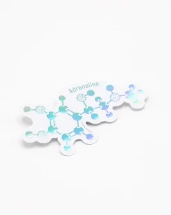 Cognitive Surplus Adrenaline Fight or Flight Molecule Sticker* Stickers | Chemistry