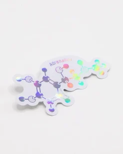 Cognitive Surplus Adrenaline Fight or Flight Molecule Sticker* Stickers | Chemistry