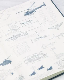 Cognitive Surplus Aeronautical Engineering Graph Paper Notebook* The Engineer | Physics