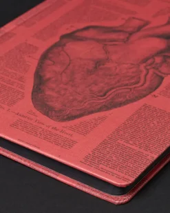 Cognitive Surplus Anatomical Heart Dark Matter Notebook* Black Paper Notebooks | The Dark Matter