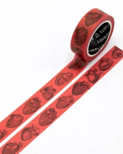 Cognitive Surplus Anatomical Heart Washi Tape* Washi Tape | Medicine