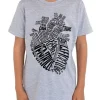 Cognitive Surplus Anatomical Heart Youth T-Shirt* Youth Graphic Tees | Medicine