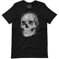 Cognitive Surplus Anatomical Skull Graphic Tee* Unisex Graphic Tees | Medicine