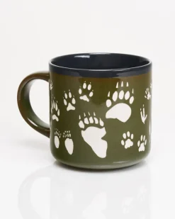 Cognitive Surplus Animal Tracks Mug - Hand Carved | * Mugs | Biology