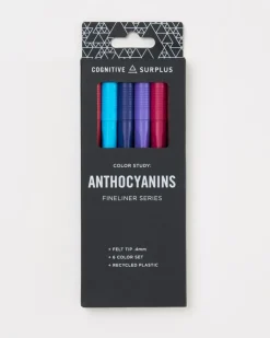 Cognitive Surplus Anthocyanins Fineliner Pens (Pack of 6)* Pens | Botany