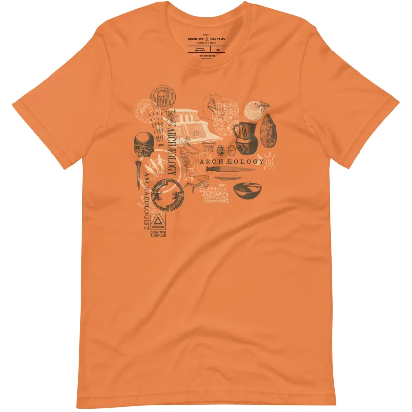 Cognitive Surplus Archaeology Graphic Tee* Unisex Graphic Tees | Anthropology & Archaeology