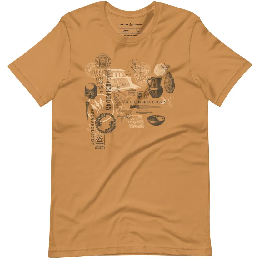 Cognitive Surplus Archaeology Graphic Tee* Unisex Graphic Tees | Anthropology & Archaeology