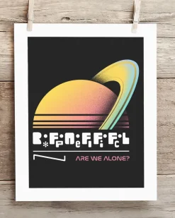 Cognitive Surplus Are we alone? Drake Equation Museum Print* Wall Art | Astronomy