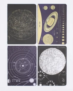 Cognitive Surplus Astronomy Pocket Notebooks Set of 4 | Space Notebooks* The Research | Astronomy
