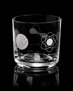 Cognitive Surplus Atomic Models Whiskey Glass - Scotch Glass | * Rocks Glasses | Physics