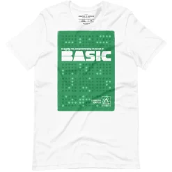 Cognitive Surplus BASIC Programming Graphic Tee* Unisex Graphic Tees | Computer Science