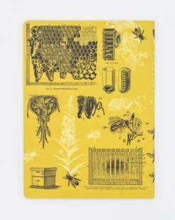 Cognitive Surplus Bee Journal | Insect Print, Honey Bee Softcover Notebook* The Experiment | Kitchen Science