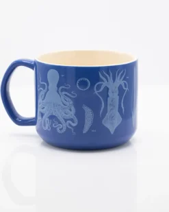 Cognitive Surplus Beware the Kraken: Cephalopods Mug - Marine Biology | * Mugs | Marine Biology