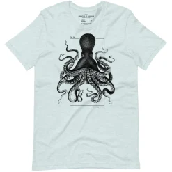 Cognitive Surplus Beware the Kraken Graphic Tee* Unisex Graphic Tees | Marine Biology