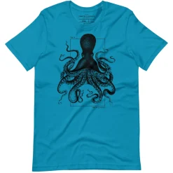 Cognitive Surplus Beware the Kraken Graphic Tee* Unisex Graphic Tees | Marine Biology