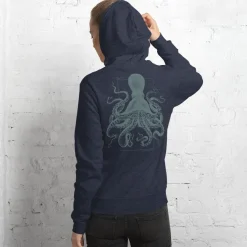 Cognitive Surplus Beware the Kraken Hoodie* Hoodies | Marine Biology