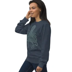 Cognitive Surplus Beware the Kraken Sweatshirt - Organic* Sweatshirts | Marine Biology