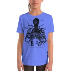 Cognitive Surplus Beware the Kraken Youth Graphic Tee* Youth Graphic Tees | Marine Biology