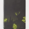 Cognitive Surplus Bioluminescent Mushrooms Spiral Notebook | * The Helix | Botany