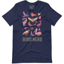 Cognitive Surplus Bird Nerd Graphic Tee* Unisex Graphic Tees | Ornithology