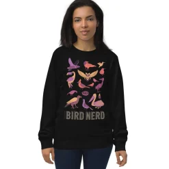 Cognitive Surplus Bird Nerd Sweatshirt - Organic* Sweatshirts | Ornithology