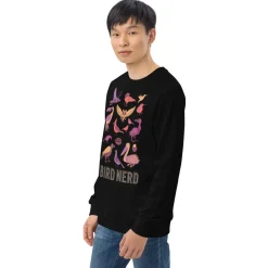 Cognitive Surplus Bird Nerd Sweatshirt - Organic* Sweatshirts | Ornithology