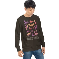 Cognitive Surplus Bird Nerd Sweatshirt - Organic* Sweatshirts | Ornithology