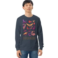 Cognitive Surplus Bird Nerd Sweatshirt - Organic* Sweatshirts | Ornithology