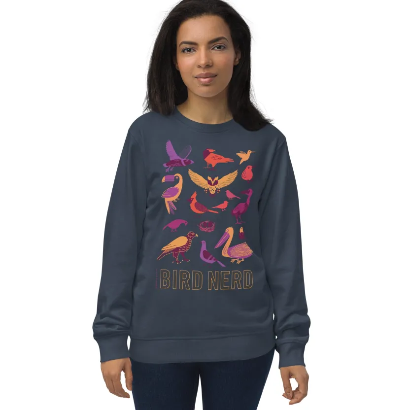 Cognitive Surplus Bird Nerd Sweatshirt - Organic* Sweatshirts | Ornithology