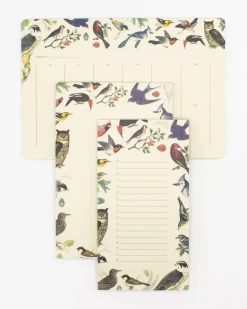 Cognitive Surplus Bird Notepads - Ornithology Market Pad | * Notepads | Ornithology