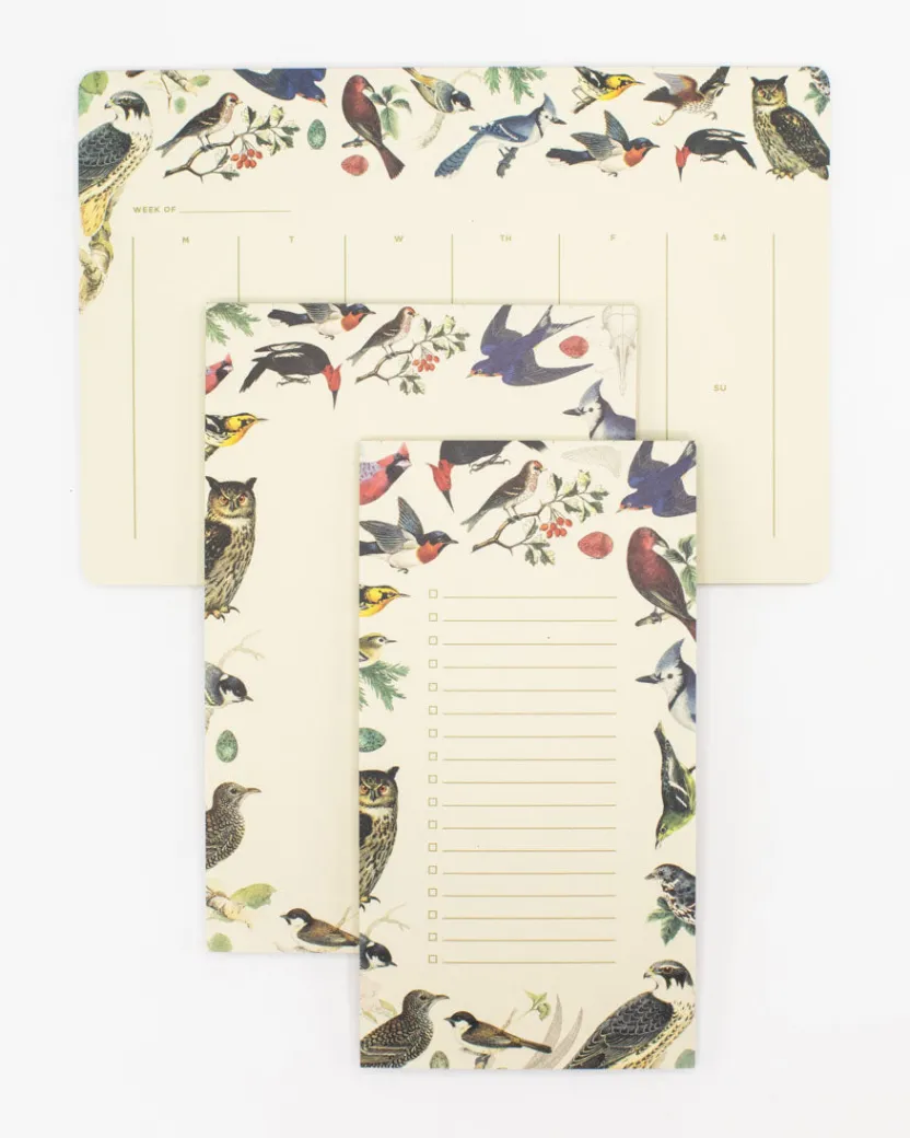 Cognitive Surplus Bird Notepads - Ornithology Market Pad | * Notepads | Ornithology