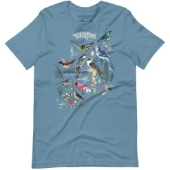 Cognitive Surplus BIRDS! Ornithology Graphic Tee* Unisex Graphic Tees | Ornithology