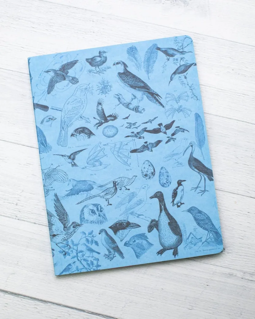 Cognitive Surplus Birds Softcover Notebook | Botanical Print Journal* The Experiment | Ornithology