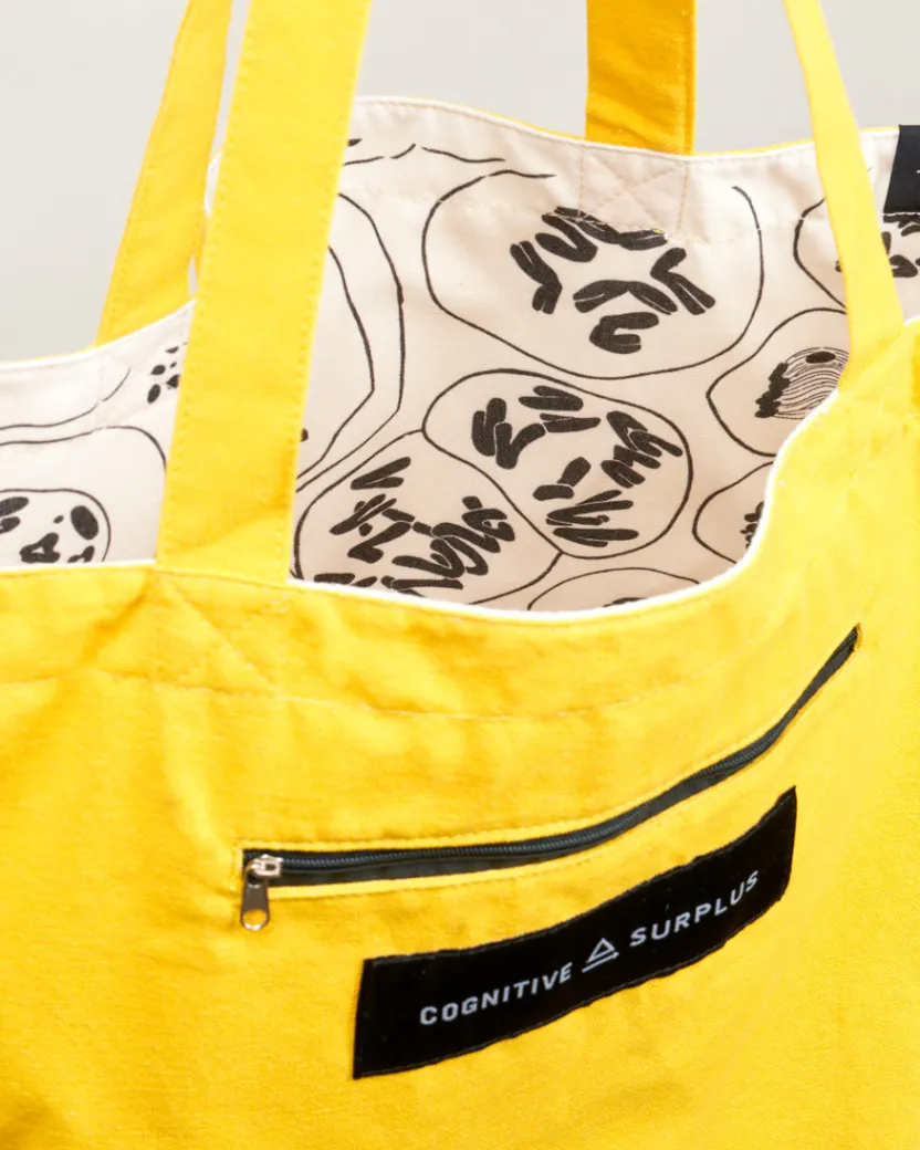 Cognitive Surplus Botanical Print Tote Bag | Reversible Tote Bag* Tote Bags | Botany