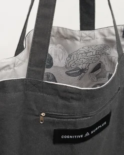 Cognitive Surplus Brain Science Tote Bag | Reversible Tote* Tote Bags | Psychology