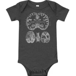 Cognitive Surplus Brain Under Construction Baby Bodysuit* Baby Bodysuits | Medicine