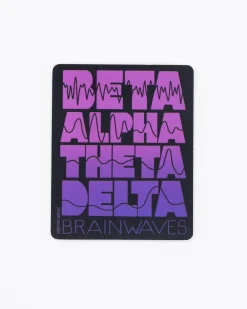 Cognitive Surplus Brain Waves Sticker* Stickers | Psychology