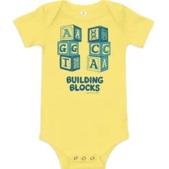 Cognitive Surplus Building Blocks Baby Bodysuit* Baby Bodysuits | Microbiology