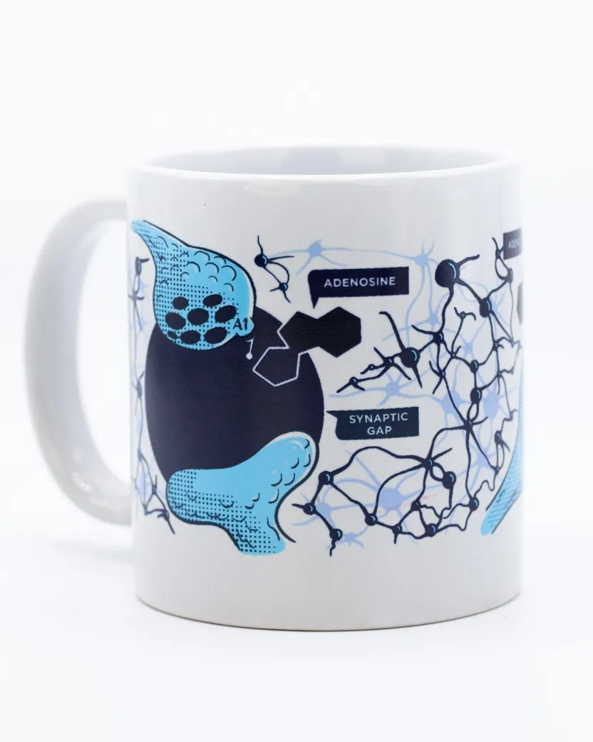 Cognitive Surplus Caffeine Mug, Heat Change Mug 20 oz | Coffee Chemistry* Mugs | Pharmacy