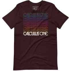 Cognitive Surplus Calculus One Graphic Tee* Unisex Graphic Tees | Math