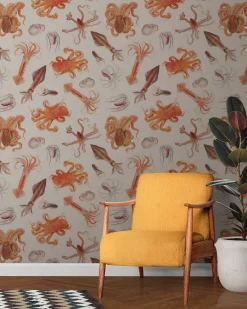 Cognitive Surplus Cephalopods Wallpaper* Wallpaper | Marine Biology