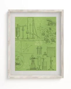 Cognitive Surplus Chemistry Lab Museum Print | Chemistry Gift* Wall Art | Pharmacy