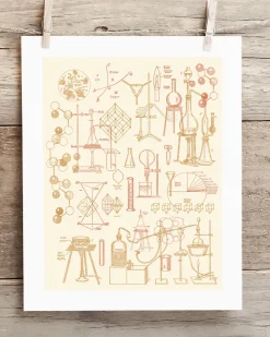 Cognitive Surplus Chemistry Lab Museum Print | Chemistry Gift* Wall Art | Pharmacy