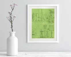 Cognitive Surplus Chemistry Lab Museum Print | Chemistry Gift* Wall Art | Pharmacy