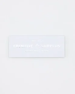 Cognitive Surplus Logo Silver Sticker* Stickers