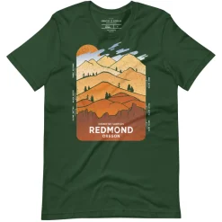 Cognitive Surplus Cogntive Surplus Redmond Geology Graphic Tee* Unisex Graphic Tees | Geology + Earth Science