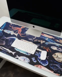 Cognitive Surplus Deep Sea Mouse Pad* Mouse Pads | Marine Biology