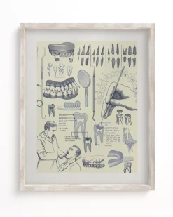 Cognitive Surplus Dentistry Medical Illustration Wall Art | * Wall Art | Medicine